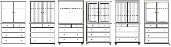 armoire options