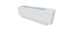 DIY Select 1st Gen - R454B - 24K BTU 230V White Wall Mounted Air Handler - with 13' Communication Cable
