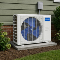 DIY Easy Pro® - R454B DIY 9K BTU Ductless Mini-Split Heat Pump Condenser, 115V, with 11.5 ft Install Kit