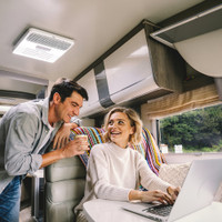 TravelCool RV Inverter Ducted Kit - Includes remote and wired controller
