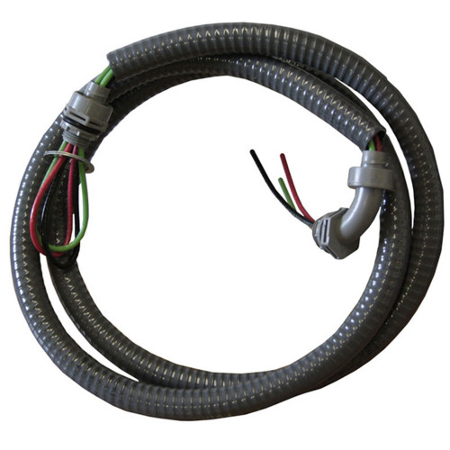 3/4" x 6 Ft DiversiTech Metallic Electrical Whip with #8 Wire 3/4" x 6 Ft DiversiTech Metallic Electrical Whip with #8 Wire