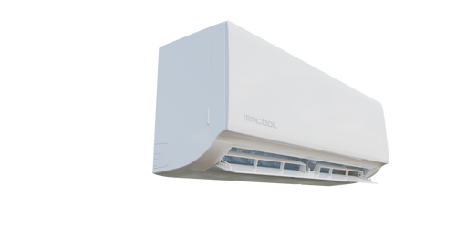 DIY Select 1st Gen - R454B - 9K BTU 115V White Wall Mounted Air Handler - with 13' Communication Cable