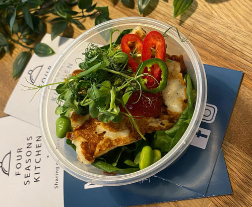 Halloumi and Chilli Jam Protein Pot - Sunday Delivery