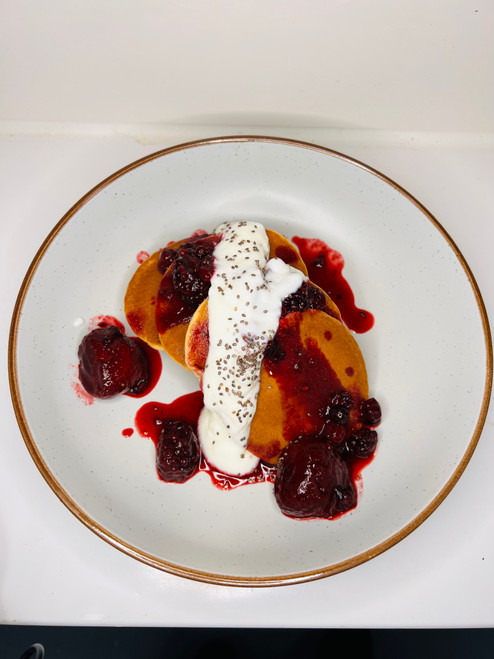 Pancakes - Mixed Berry & Yoghurt - Sunday Delivery