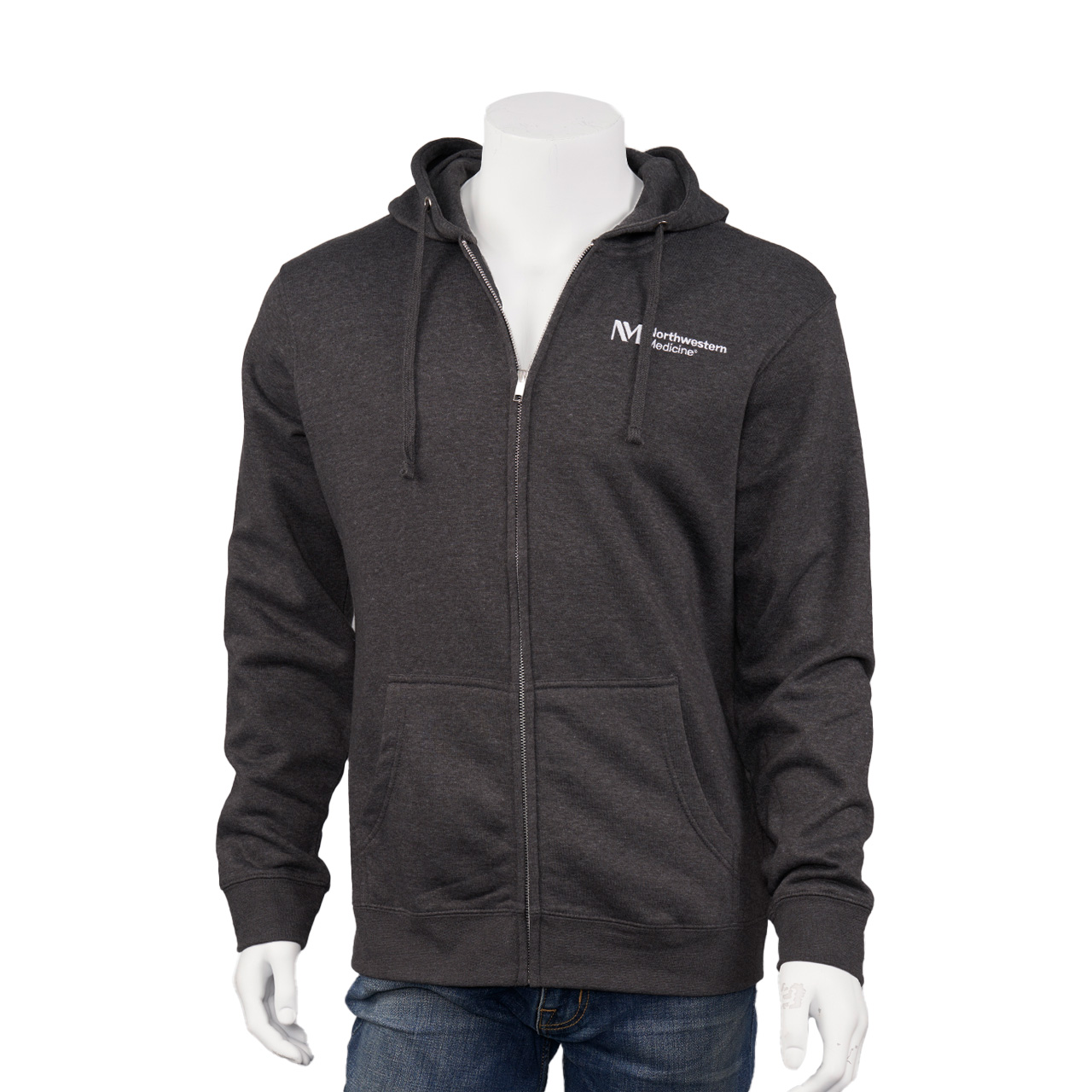 Northwestern Medicine Logoed Full-Zip Fleece Hoodie | Cloverkey ...