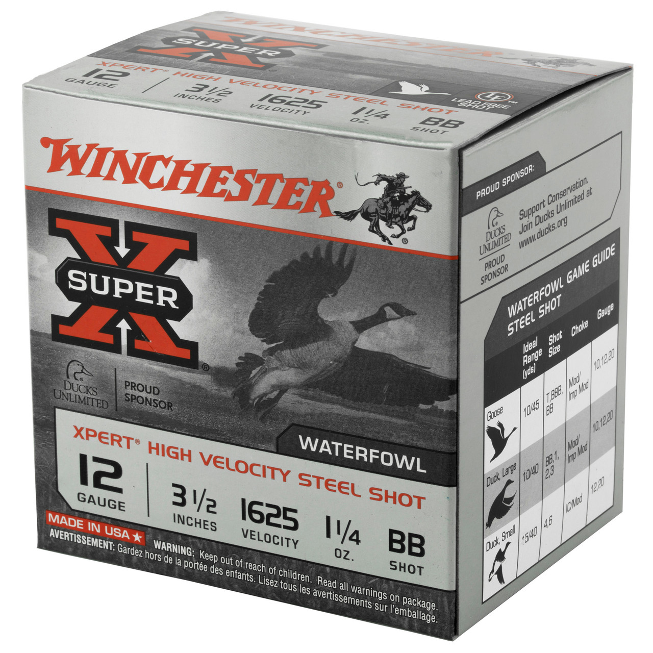 Winchester Ammunition WEX12LMBB Winchester Xpert HV 12 Gauge 3.5