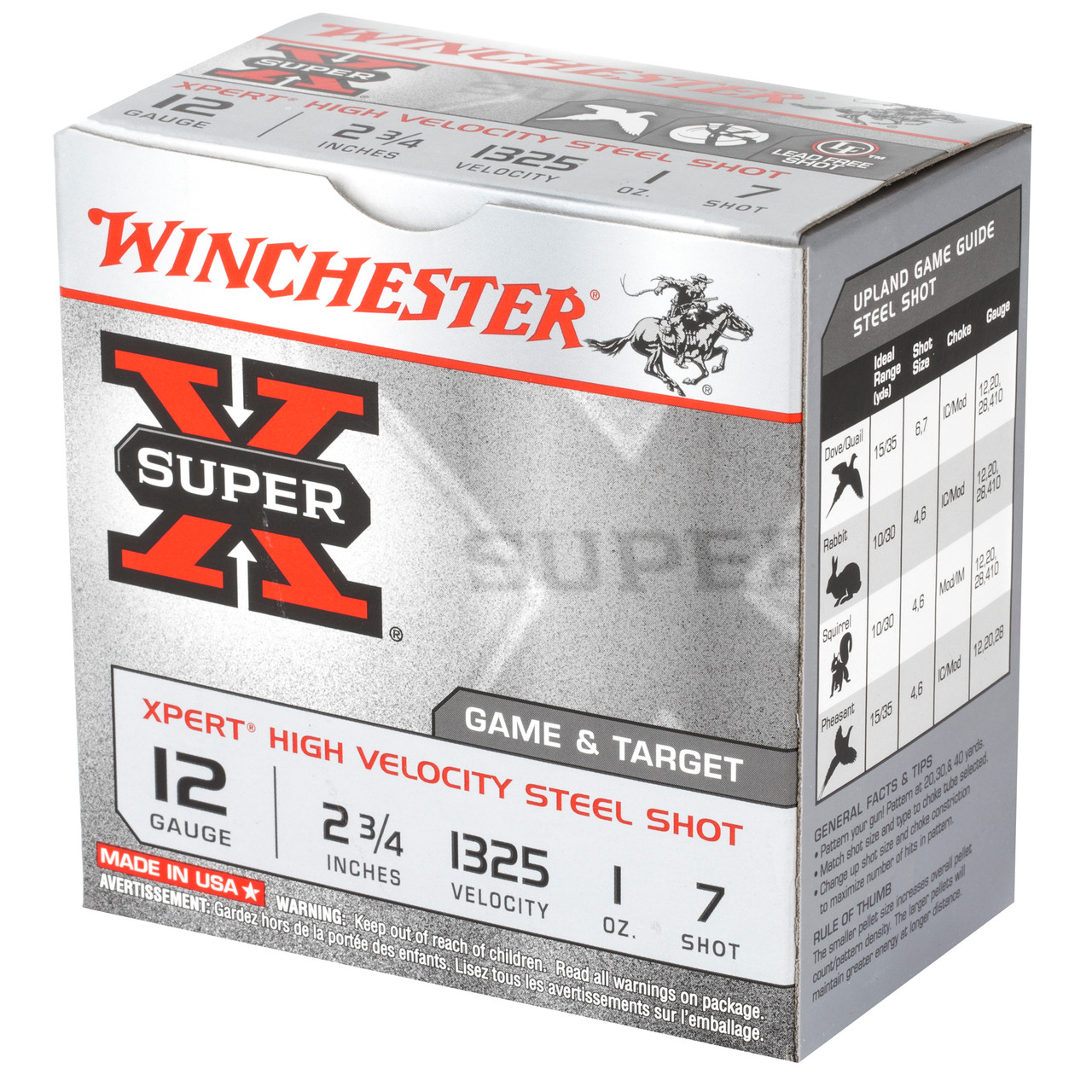 Winchester Ammunition WIN Xpert TRGT 12 Gauge 2.75 Inch Shells, #7