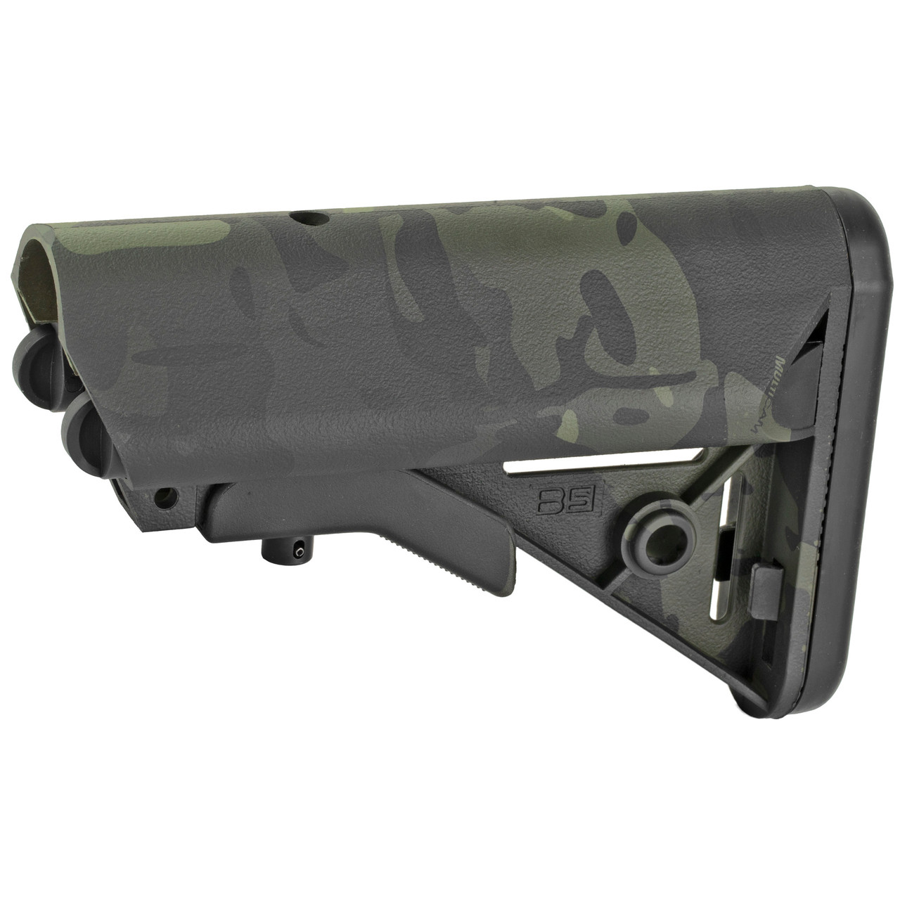 B5 Systems SOP-1422 MIL-SPEC MultiCam Black SOPMOD Buttstock for