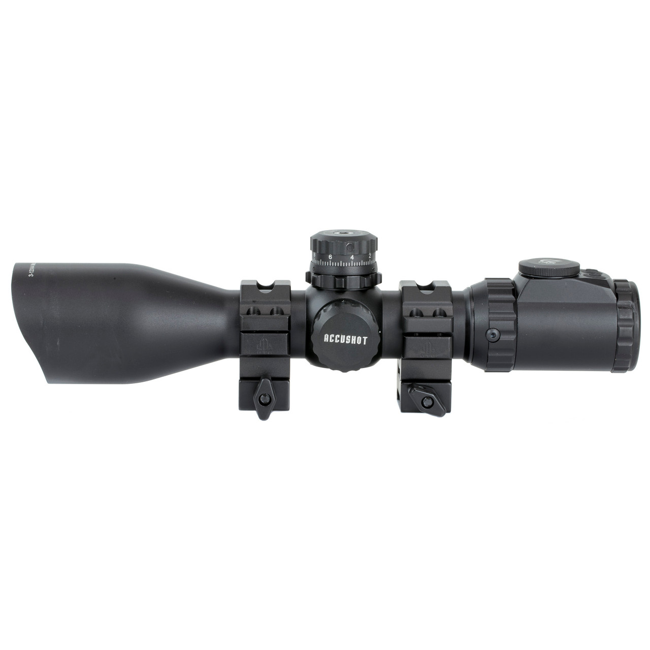 Leapers UTG Accushot 3-12x44 Rifle Scope with Illuminated Mil-Dot