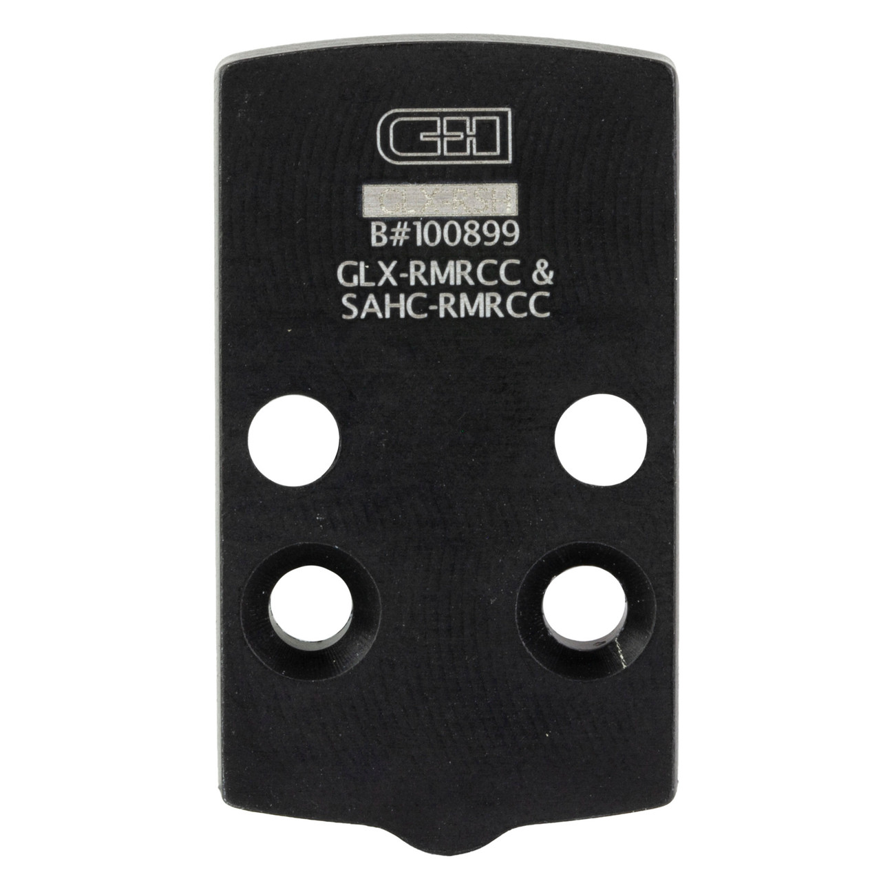 C&H Precision Glock 43X/48 MOS RMRcc Mount – Black - Total Impact Guns