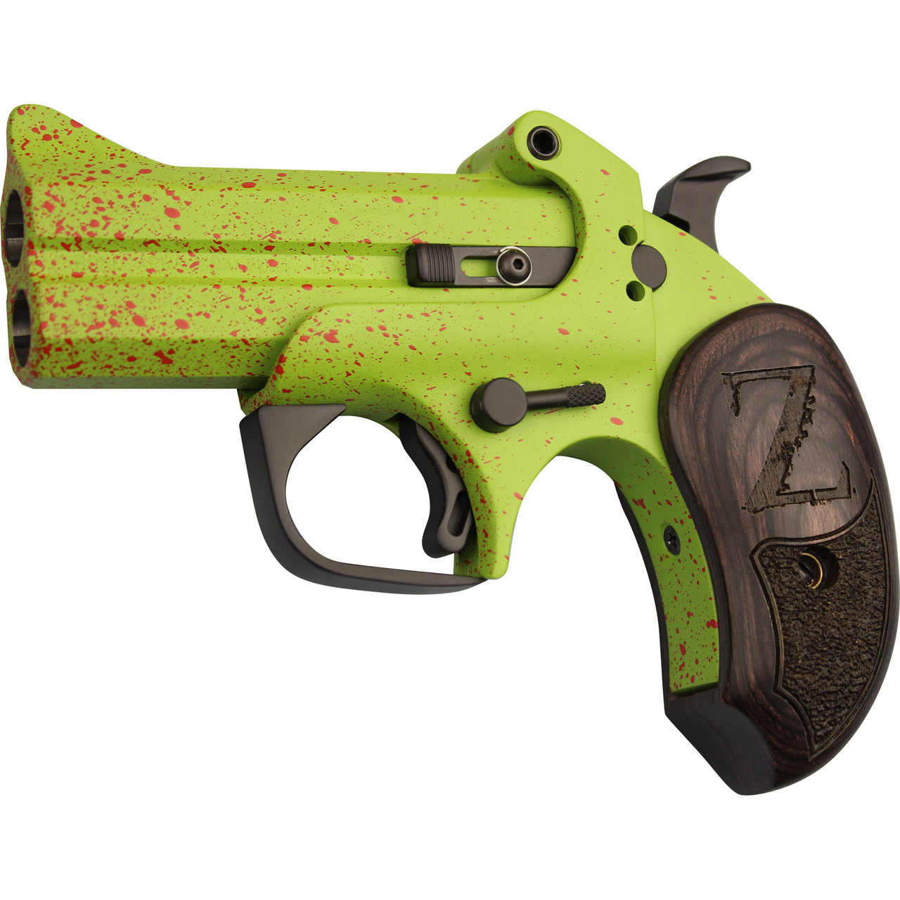 Bond Arms Z Slayer .45/.410 Derringer with Zombie Green Frame and