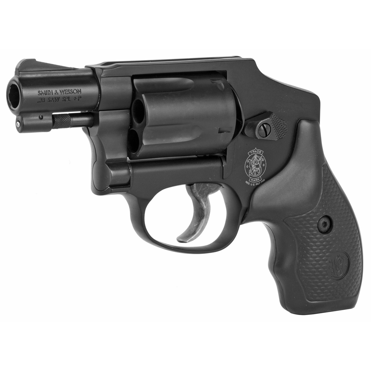 Smith & Wesson Model 442 .38 Special +P Revolver - Matte Black