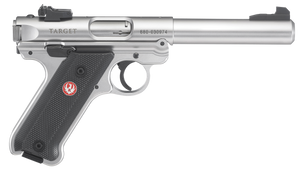 Ruger Mark Iv, Rug 40103 Mkiv 22lr Trgt 5.5 Fs Ss Ruger Mark Iv, Rug 40103 Mkiv 22lr Trgt 5.5 Fs Ss