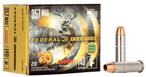 Federal Premium, Fed P357xb1 357 140 Brx 20/10 Federal Premium, Fed P357xb1 357 140 Brx 20/10