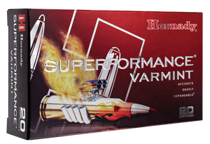 Hornady Superformance Varmint, Horn 83209 Superfor Var   204 Rug 24 Ntx     20/10