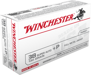 Winchester Ammo Usa, Win Q4205           38sup+p  130 Fmj         50/10 Winchester Ammo Usa, Win Q4205           38sup+p  130 Fmj         50/10