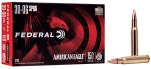 Federal American Eagle, Fed Ae3006n 3006 150 Mcbt 20/25 Federal American Eagle, Fed Ae3006n 3006 150 Mcbt 20/25