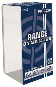 Fiocchi Field Dynamics, Fio 22fwmc    22wmr      40tmj               50/40 Fiocchi Field Dynamics, Fio 22fwmc    22wmr      40tmj               50/40