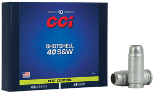 Cci Pest Control, Cci 3740      40s    Shotshell #9            10/20 Cci Pest Control, Cci 3740      40s    Shotshell #9            10/20