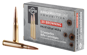 Ppu Rangemaster, Ppu Pprm50      .50 Bmg 625 Fmj   Rngmstr     5/20