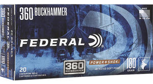 Federal Power-shok, Fed 360bhas 360 Bckham 180 Pwrshk 20/10 Federal Power-shok, Fed 360bhas 360 Bckham 180 Pwrshk 20/10