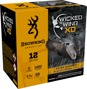 Browning Ammo Wicked Wing Xd, Brna B193411230 Wckwng  12 3 Bb Pltstl  11/4 25/10 Browning Ammo Wicked Wing Xd, Brna B193411230 Wckwng  12 3 Bb Pltstl  11/4 25/10
