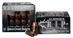 G2 Research R.i.p, G2r  Rip   45 Acp    Fracturing              20/25 G2 Research R.i.p, G2r  Rip   45 Acp    Fracturing              20/25