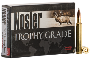 Nosler Trophy Grade, Nos 60076 Trophy 280ak 160 Acu 20/10 Nosler Trophy Grade, Nos 60076 Trophy 280ak 160 Acu 20/10