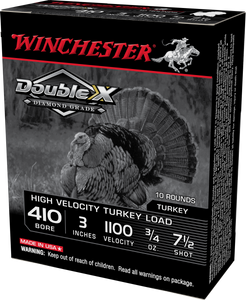 Winchester Ammo Double X, Win Sth4137  Suprm-xx Trk 410 3  7.5  3/4    10/10 Winchester Ammo Double X, Win Sth4137  Suprm-xx Trk 410 3  7.5  3/4    10/10