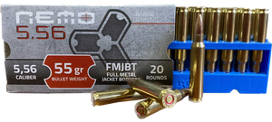 Nemo Arms , Nemo 556m193na-55-ppu 5.56 55gr Fmjbt 20/50 Nemo Arms , Nemo 556m193na-55-ppu 5.56 55gr Fmjbt 20/50
