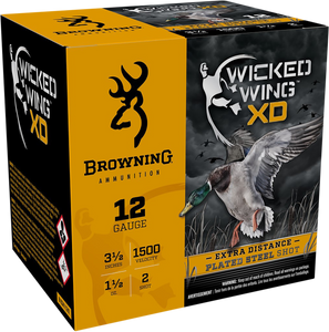 Browning Ammo Wicked Wing Xd, Brna B193411242 Wkd Wngxd 12 3.5   2    11/2 25/10 Browning Ammo Wicked Wing Xd, Brna B193411242 Wkd Wngxd 12 3.5   2    11/2 25/10
