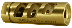 Rise Armament Ra-701, Rise Ra-701-223-tin .22cal Comp Titanium Nit Gold Rise Armament Ra-701, Rise Ra-701-223-tin .22cal Comp Titanium Nit Gold