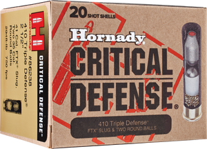 Hornady Critical Defense, Horn 86238 Critdef 410 Td Ftx 20/10 Hornady Critical Defense, Horn 86238 Critdef 410 Td Ftx 20/10