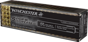 Winchester Ammo Super Suppressed, Win Sup22lr 22lr 45 Lr 100/20 Winchester Ammo Super Suppressed, Win Sup22lr 22lr 45 Lr 100/20