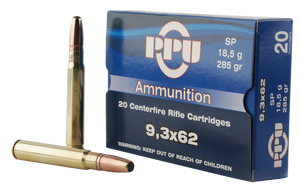 Ppu Metric Rifle, Ppu Pp9362 9.3x62 285 Sp 20/10 Ppu Metric Rifle, Ppu Pp9362 9.3x62 285 Sp 20/10