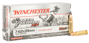 Winchester Ammo Deer Season, Win X76239ds 762x39 123 Deer 20/10 Winchester Ammo Deer Season, Win X76239ds 762x39 123 Deer 20/10