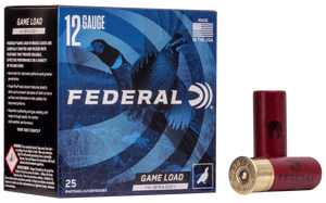 Federal Game-shok, Fed H1264     Gmshk Hb  12  2.75  4sht  11/4 25/10 Federal Game-shok, Fed H1264     Gmshk Hb  12  2.75  4sht  11/4 25/10