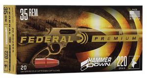 Federal Premium, Fed Lg35r1         35rem   220 Hammer Down   20/10 Federal Premium, Fed Lg35r1         35rem   220 Hammer Down   20/10