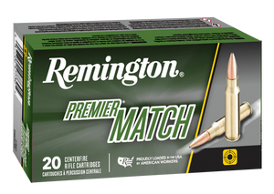 Remington Ammunition Premier, Rem 27673 Rm65prc01 Pre Match 145 Otmbt 20/10 Remington Ammunition Premier, Rem 27673 Rm65prc01 Pre Match 145 Otmbt 20/10