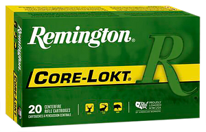 Remington Ammunition Core-lokt, Rem 29473 R4570g   4570 Gvt 405 Sp(rp)       20/10 Remington Ammunition Core-lokt, Rem 29473 R4570g   4570 Gvt 405 Sp(rp)       20/10