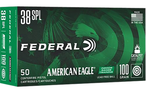 Federal American Eagle Irt, Fed Ae38lf1        38sp     100 Ldfr Ball    50/10 Federal American Eagle Irt, Fed Ae38lf1        38sp     100 Ldfr Ball    50/10