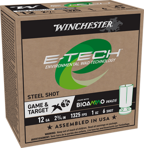 Winchester Ammo E-tech, Win Wcl12s6 Biowad 12 2 3/4 Lsz 1oz 6 25/10 Winchester Ammo E-tech, Win Wcl12s6 Biowad 12 2 3/4 Lsz 1oz 6 25/10