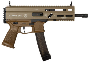 Grand Power Stribog SP9A3 9mm Luger Semi-Auto Rifle with 8-Inch Threaded Barrel and Flat Dark Earth Finish Grand Power Stribog SP9A3 9mm Luger Semi-Auto Rifle with 8-Inch Threaded Barrel and Flat Dark Earth Finish