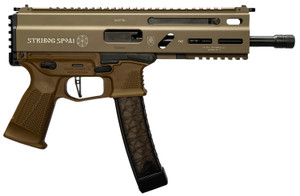 Grand Power GP 197892004763 Stribog SP9A1 9mm Luger Semi-Auto Pistol with 8-Inch Threaded Barrel in Flat Dark Earth Grand Power GP 197892004763 Stribog SP9A1 9mm Luger Semi-Auto Pistol with 8-Inch Threaded Barrel in Flat Dark Earth
