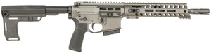 Patriot Ordnance Factory POF 2171 P15 Constable 300 Blackout 10.5-inch Rifle with Tungsten Cerakote Finish Patriot Ordnance Factory POF 2171 P15 Constable 300 Blackout 10.5-inch Rifle with Tungsten Cerakote Finish