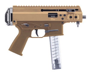 B&T Firearms APC9K Pro 9mm Luger Semi-Auto Submachine Gun with 4.3-inch Threaded Barrel and Coyote Tan Finish (Part Number BT36045CT) B&T Firearms APC9K Pro 9mm Luger Semi-Auto Submachine Gun with 4.3-inch Threaded Barrel and Coyote Tan Finish (Part Number BT36045CT)