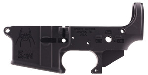Spikes Tactical STLS019 Spider Stripped Lower Receiver for AR-15 Multi-Caliber Spikes Tactical STLS019 Spider Stripped Lower Receiver for AR-15 Multi-Caliber