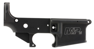 Smith & Wesson 812000 AR-15 Stripped Lower Receiver in Black for 223 Rem / 5.56x45mm NATO Smith & Wesson 812000 AR-15 Stripped Lower Receiver in Black for 223 Rem / 5.56x45mm NATO
