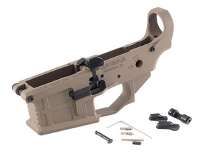 Radian Weapons R0390 A-DAC 15 Lower Receiver in Flat Dark Earth with Fully Ambidextrous Controls Radian Weapons R0390 A-DAC 15 Lower Receiver in Flat Dark Earth with Fully Ambidextrous Controls