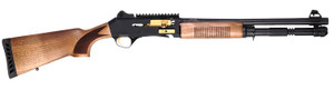 Four Peaks Imports AKSA Arms S4 12 Gauge Shotgun - Model 12077 with 18.50-inch Barrel and Wood Stock Four Peaks Imports AKSA Arms S4 12 Gauge Shotgun - Model 12077 with 18.50-inch Barrel and Wood Stock